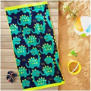 Dinosaur Beach Towel 5 ft. Long Designer Quality Thick Pool Beach